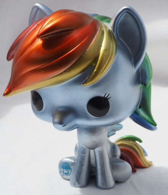 G4 My Little Pony Metallic Chase Funko Pop Rainbow Dash – Gaspode's Ponies